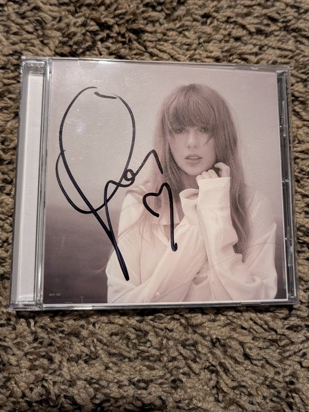 Signed TTPD CD (With Heart and Unique "T"!)